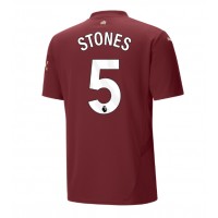 Camiseta Manchester City John Stones #5 Tercera Equipación 2024-25 manga corta